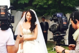 한고은, 비공개 결혼식 사진 공개 '눈부신 미모'